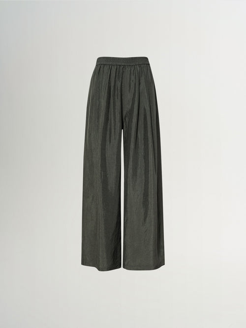 Load image 1 in gallery view. Relaxed Triacetate Wide-Leg Pants