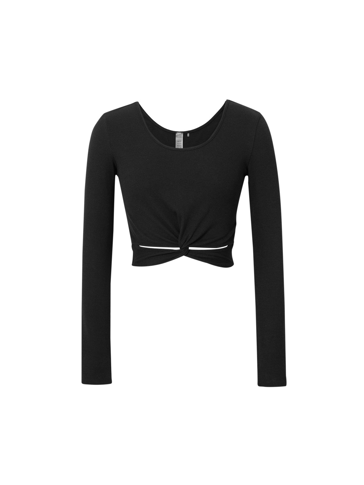 Round Neck Yoga Knit Short Top