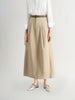 Khaki Midi Skirt