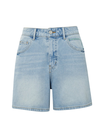 Denim Cotton Shorts