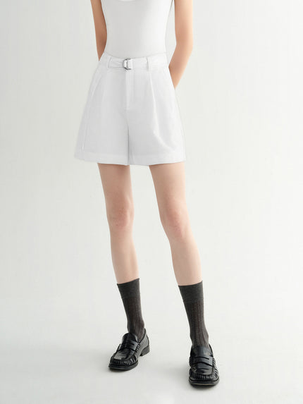 Lyocell A-Line Shorts