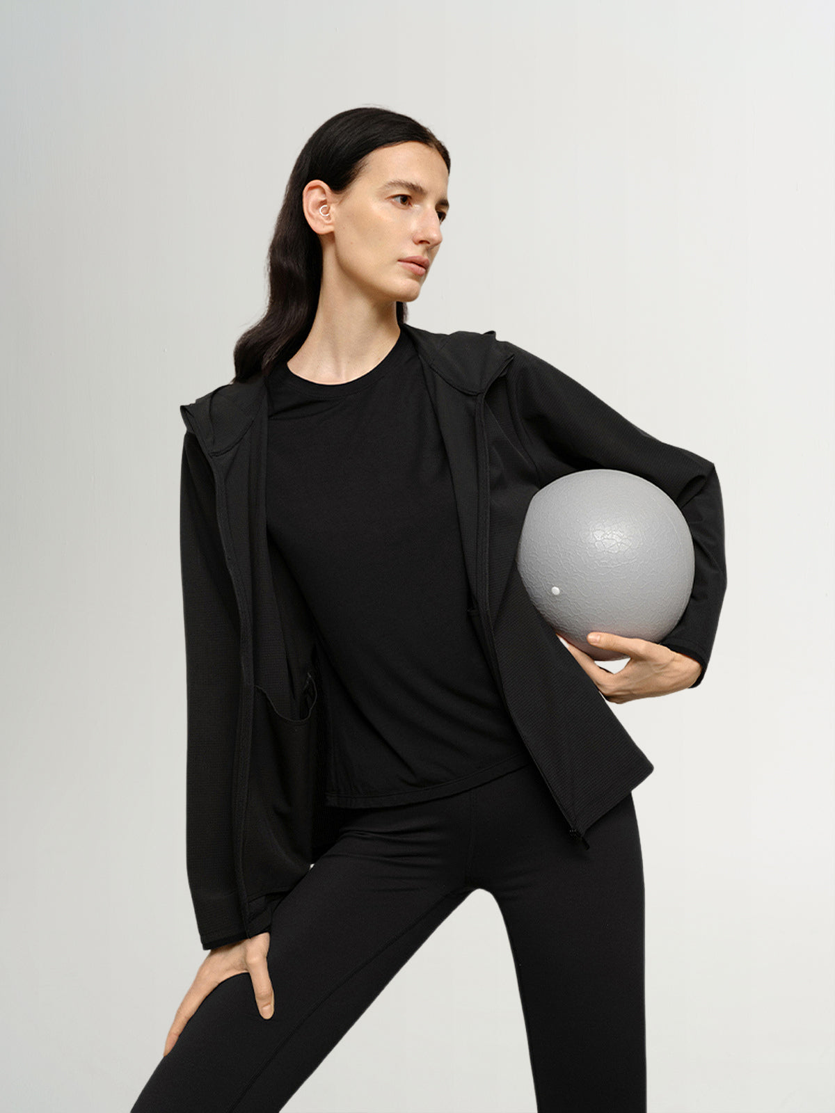 Zipper Hoodie Yoga Jacket