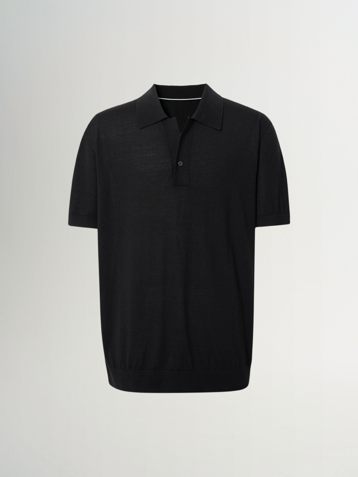 Men’s Wool–Cashmere–Silk Polo