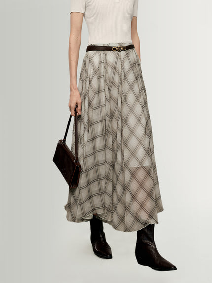 Plaid Skirt