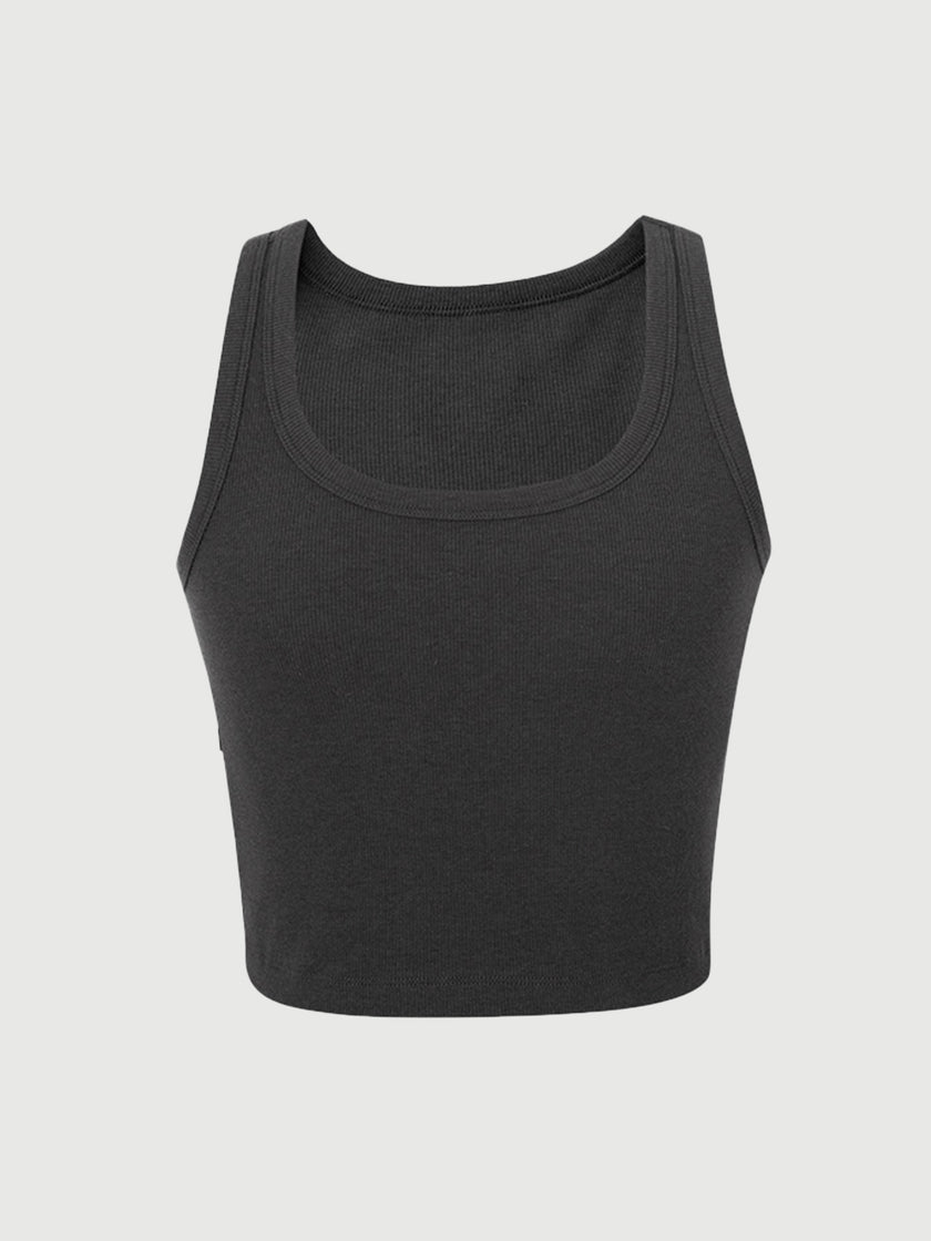 Sleeveless Short Tank Top