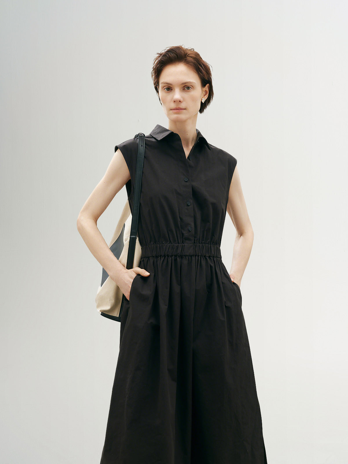 Polo Sleevless 100% Cotton Dress