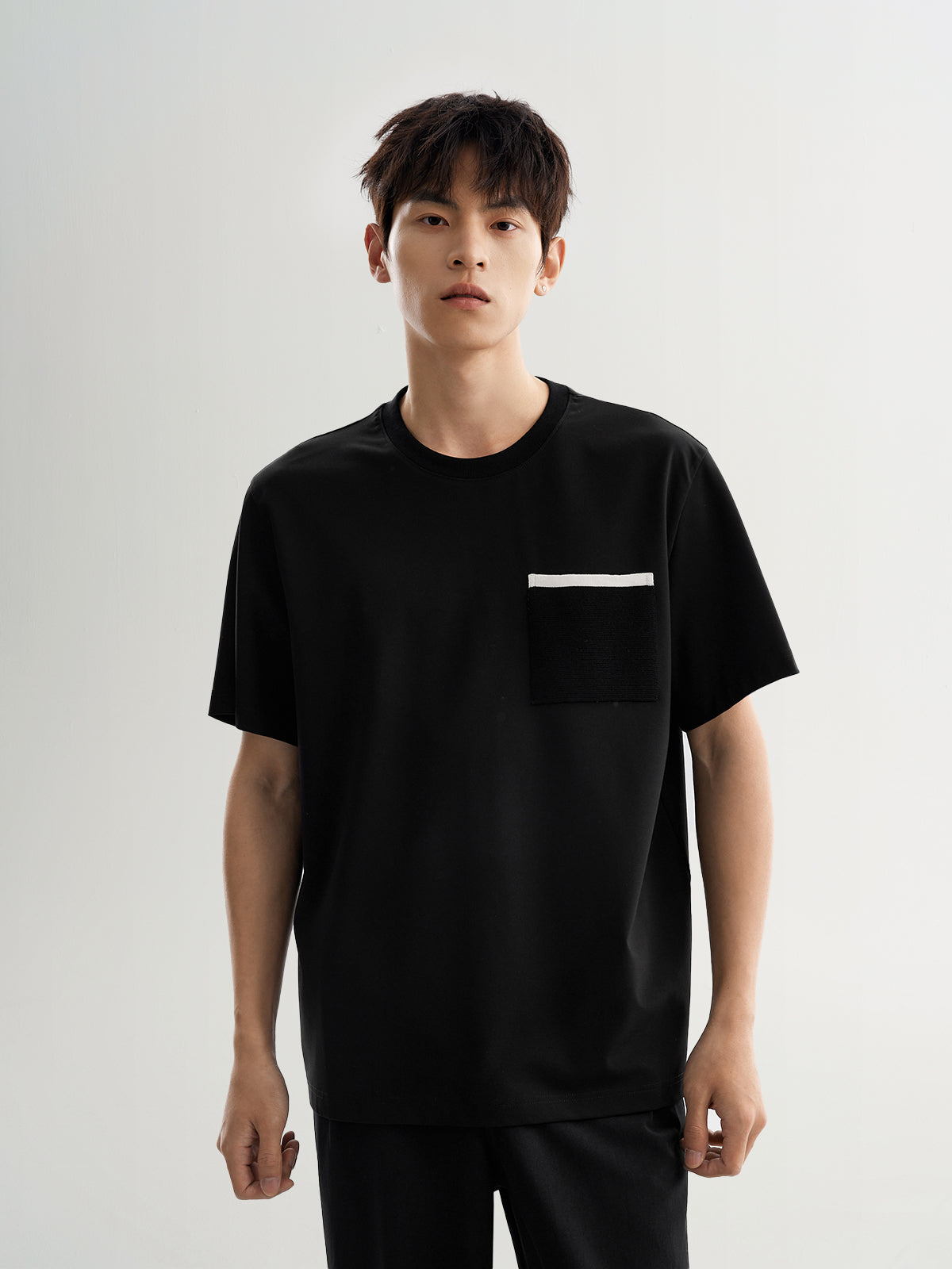 Men’s Cotton-Blend Short-Sleeve T-Shirt