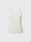 V Neck Knit Tank Top