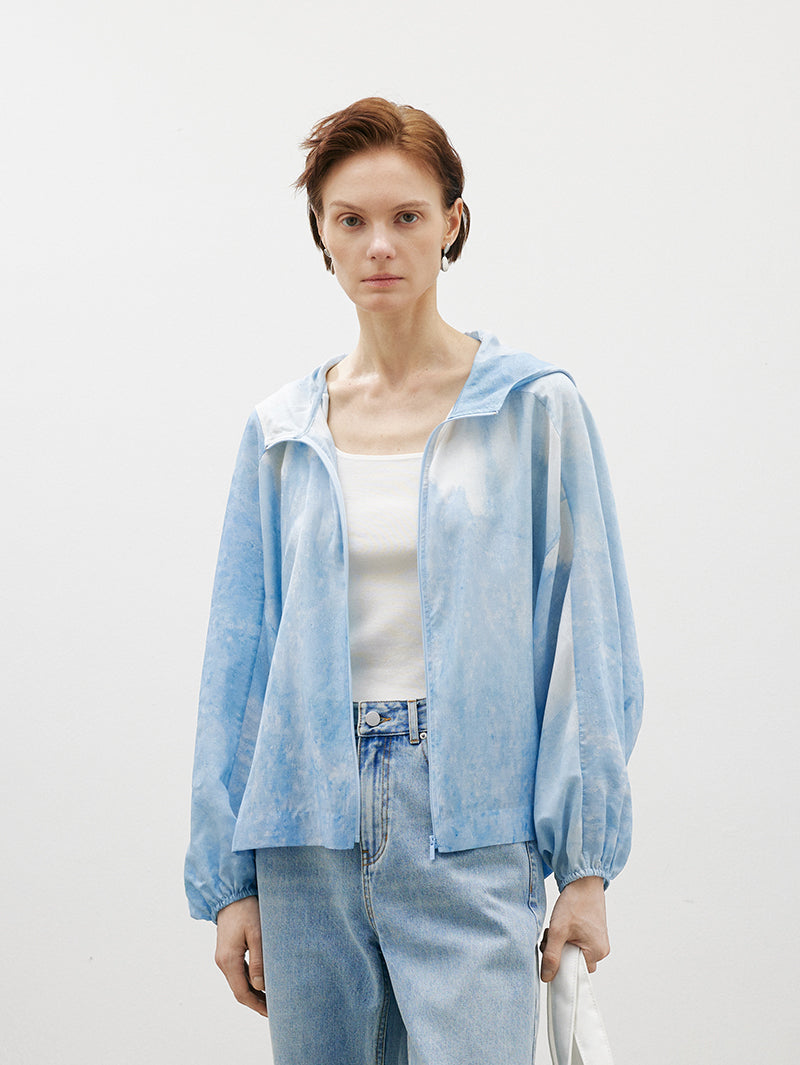 Monet Loose Fit Weight Hooded Jacket