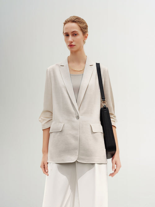 Load image 1 in gallery view. Single-Breasted Blazer