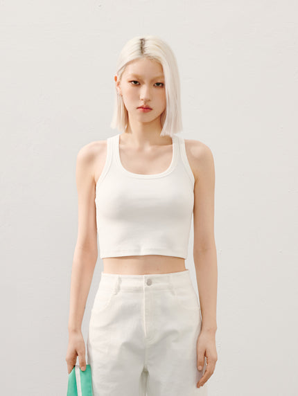 Sleeveless Short Tank Top