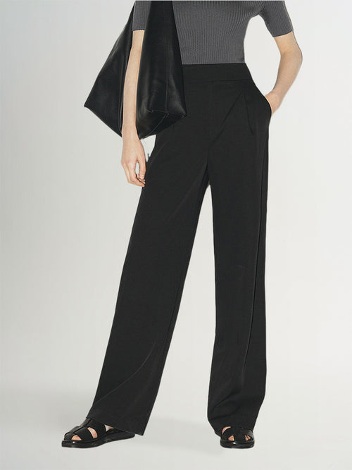 Load image 1 in gallery view. Straight Fit Trousers