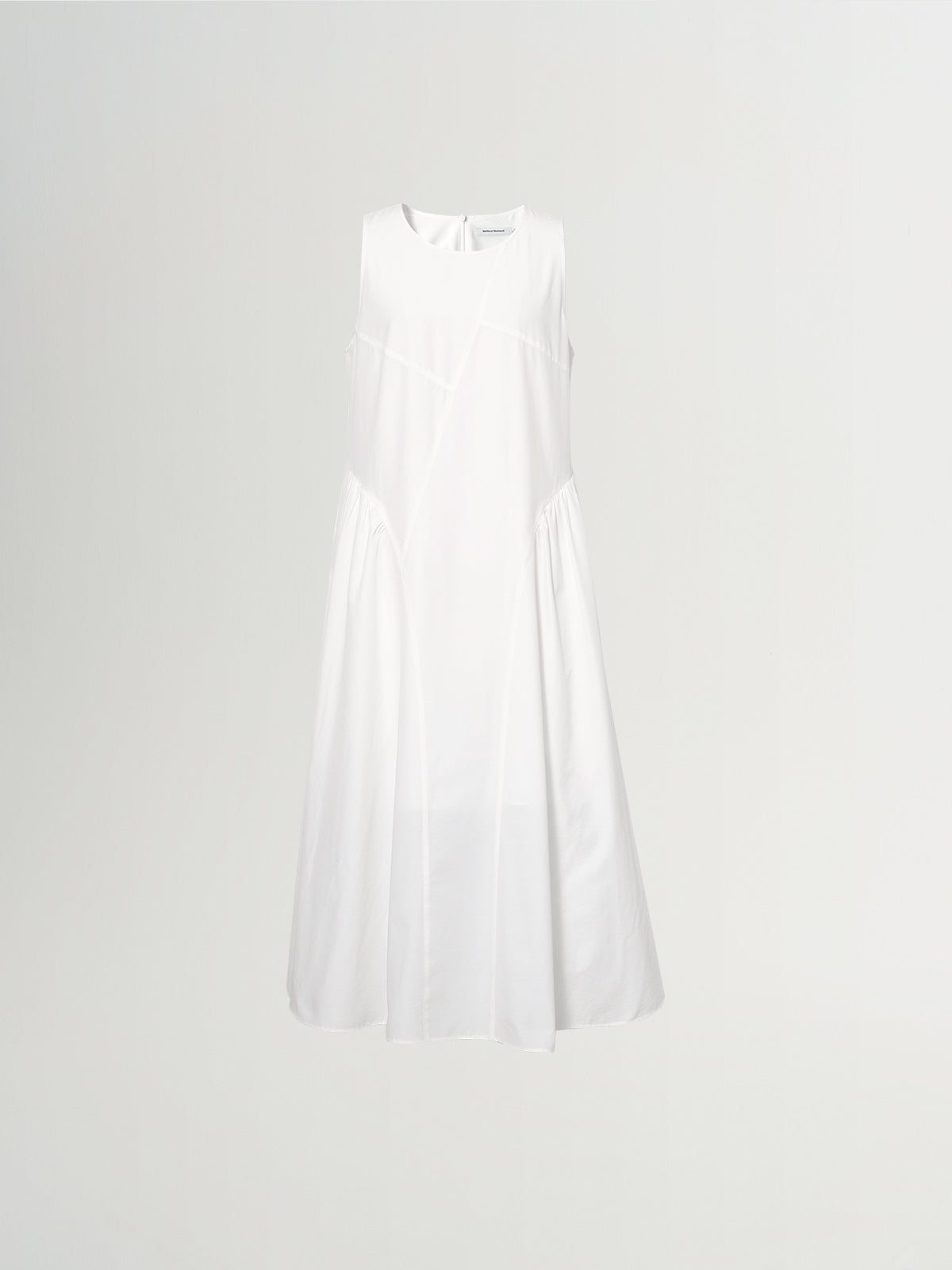 Sleeveless Asymmetrical Midi Dress