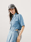 Half Sleeves 100% Lyocell Shirt