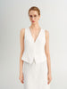 Triacetate V-Neck Vest