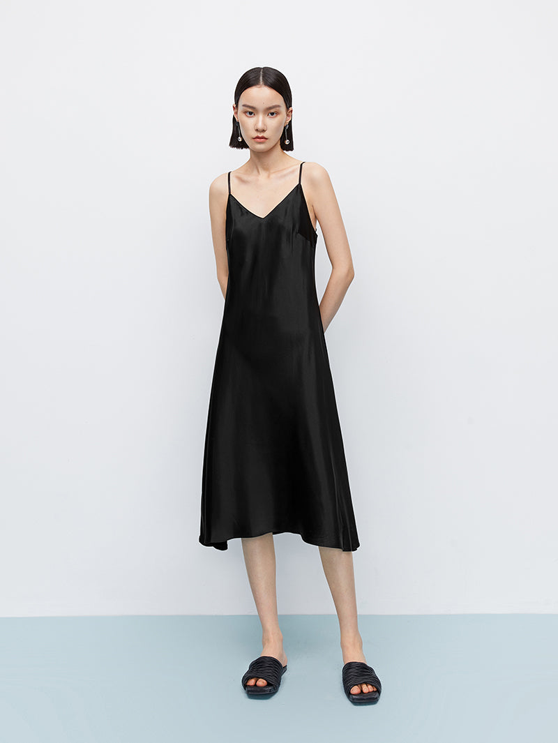 Acetate Strapless Dress