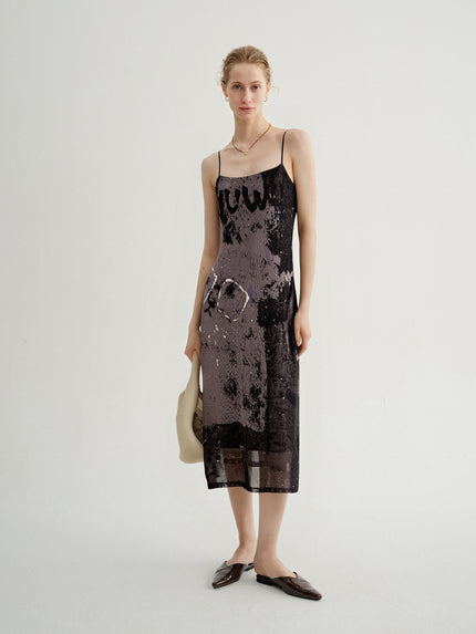 Printed Cami Dress