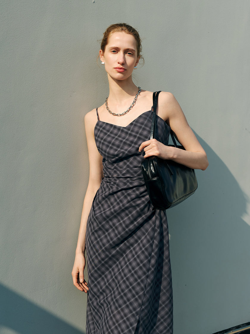 Plaid Cami Dress