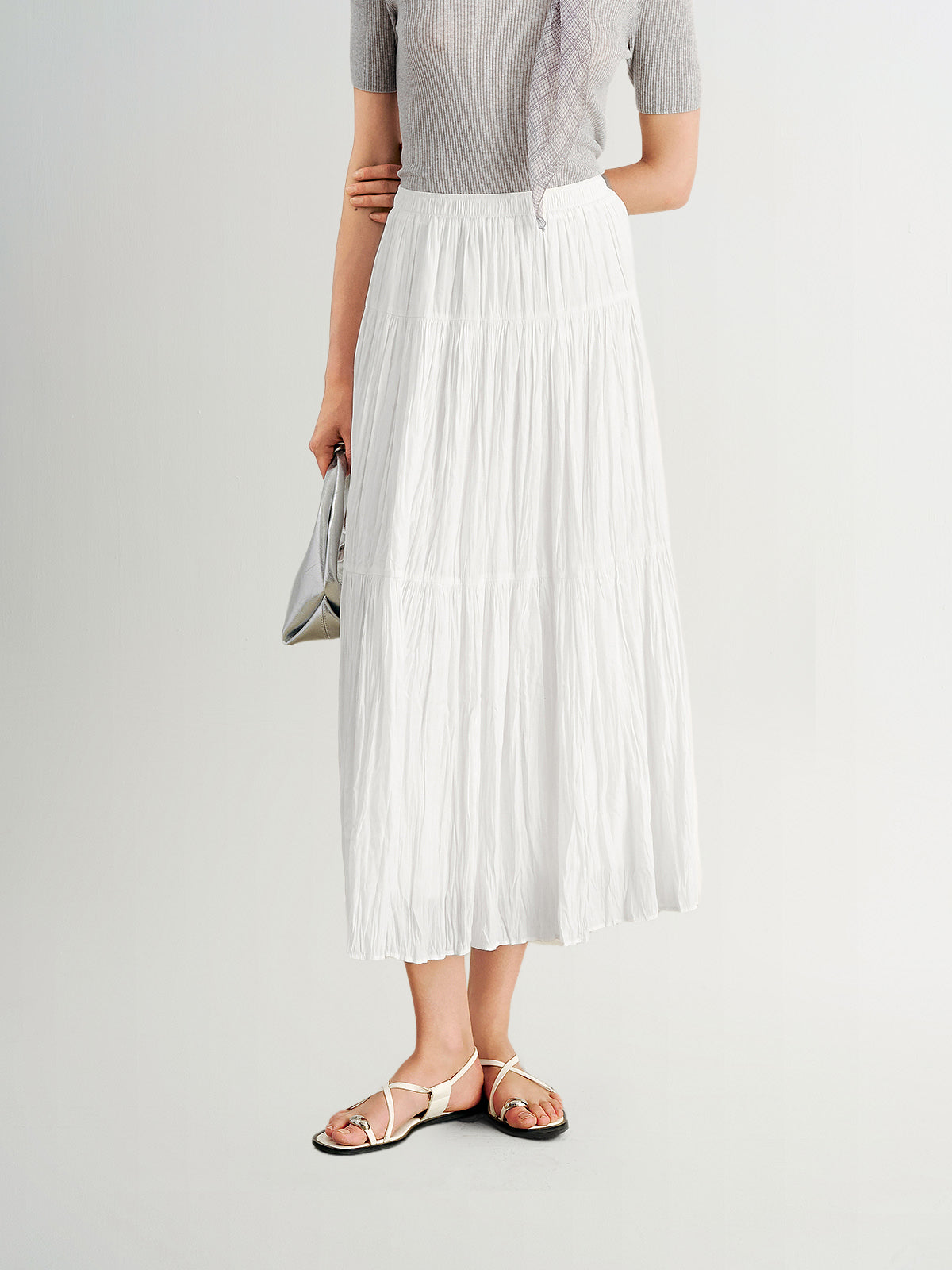 Pleated  Skirt