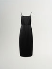 Acetate A-Line Slip Dress