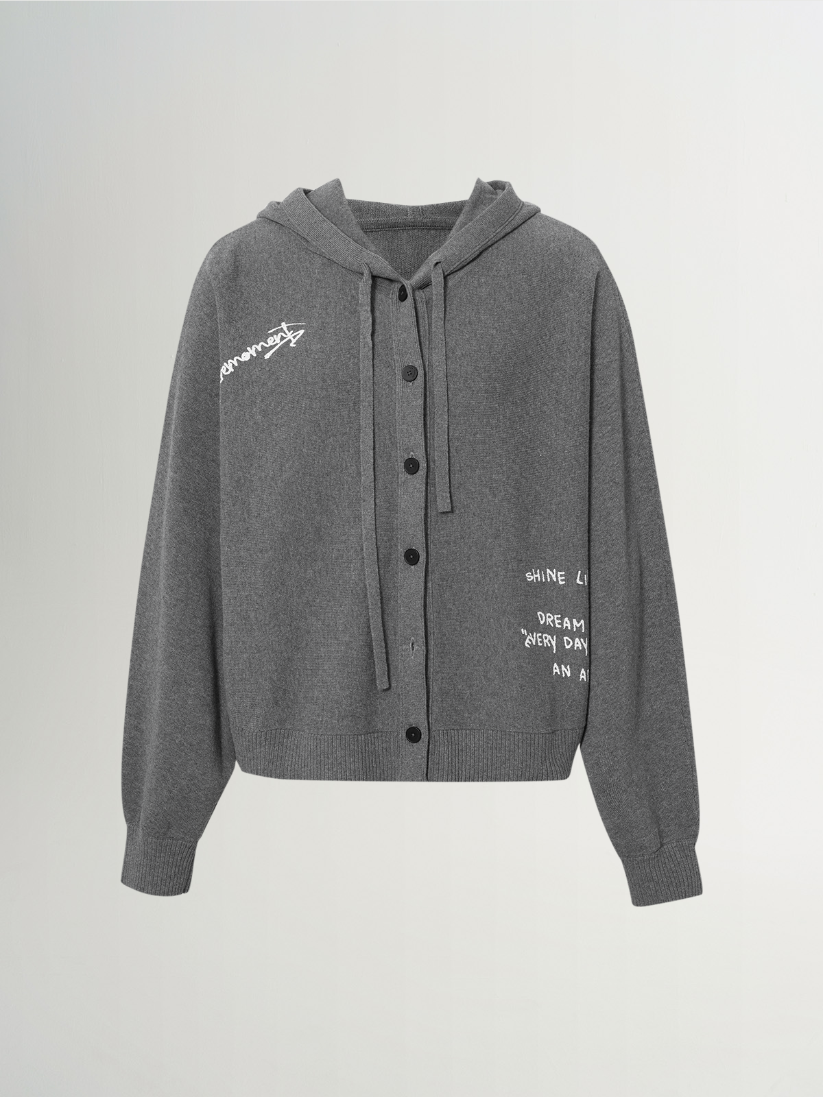 Pure Cotton Hooded Sweatshirt Jacket