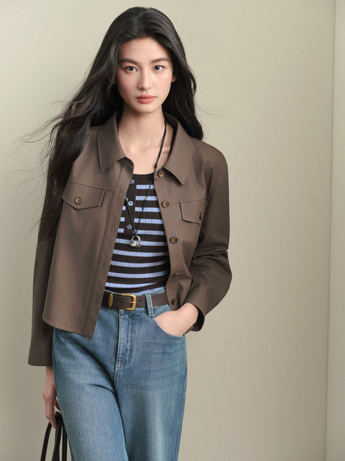 Load image 1 in gallery view. Lyocell Striped Slim-Fit Tank Top