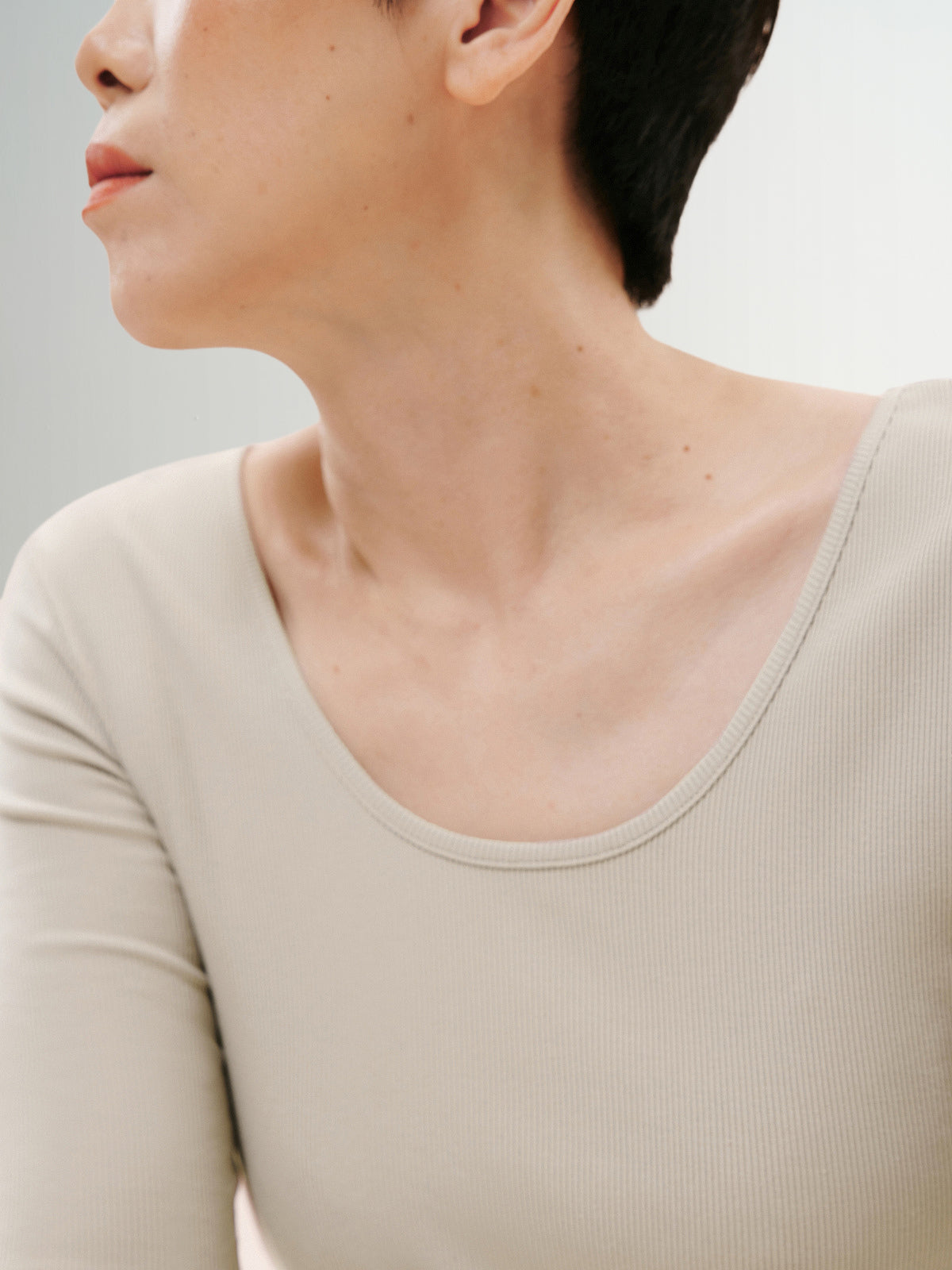 Slim Fit Yoga Knitwear Top