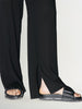 Straight Fit Slit Side Trousers