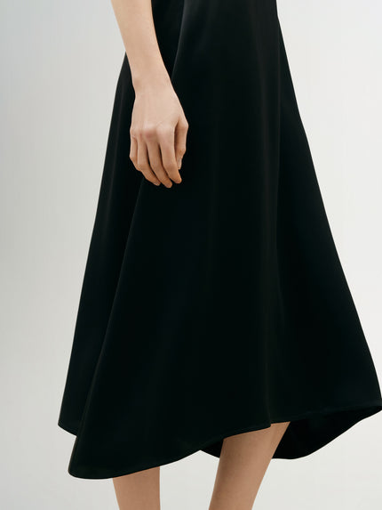 Acetate Blend Skirt