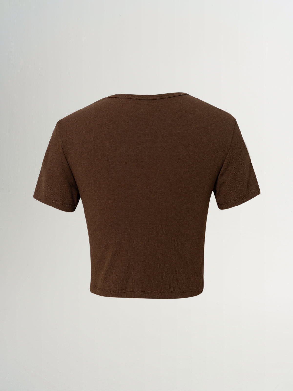 Cropped Crewneck Tee