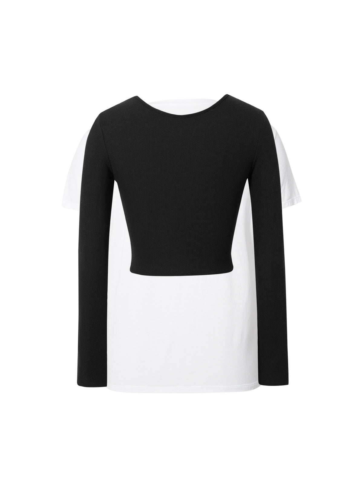 Round Neck Yoga Knit Short Top