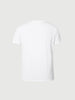 Women's Plain White Round Neck Short Sleeves  Regenerated Cellulose Fiber Yoga T-Shirt 5F8101002U