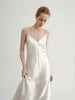 Silk Jacquard Slip Dress