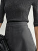 Rock Straight Fit Short Skirt