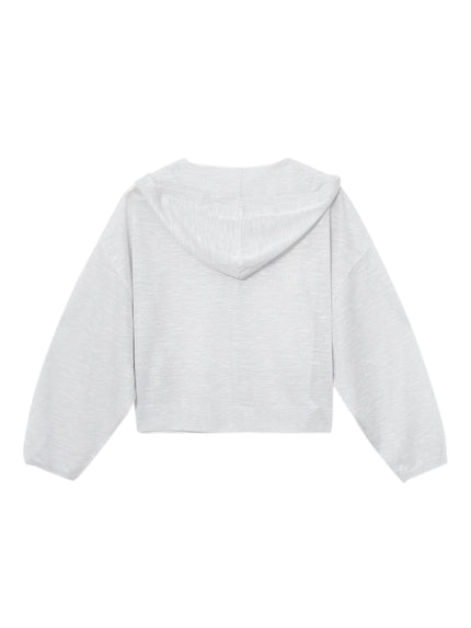 Loose Fit Hooded Thin Cardigans
