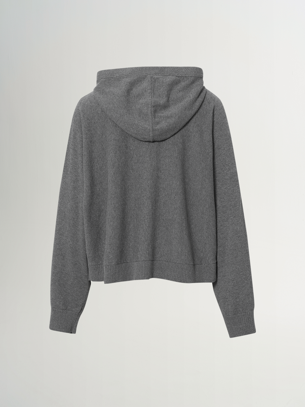 Pure Cotton Hooded Sweatshirt Jacket