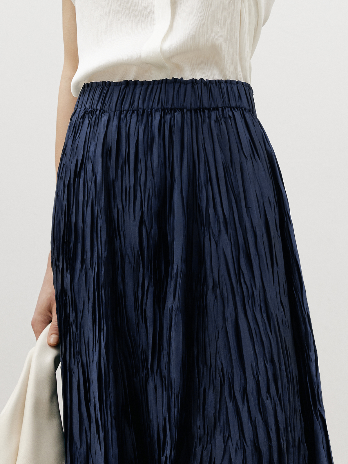 A-Line Midi Skirt