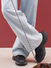 Wide Leg Cotton Jeans