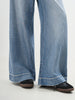 Wide-Leg Denim Trousers