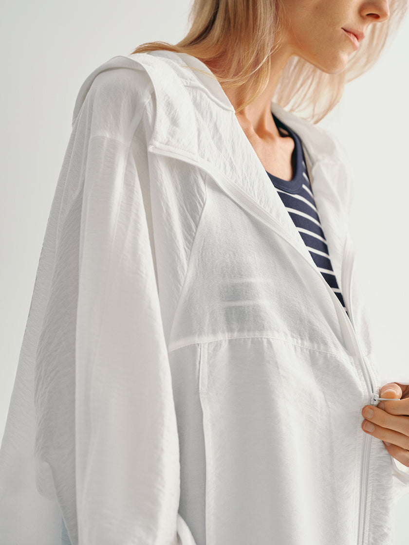 Lyocell Hooded Jacket