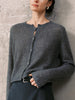 Silk-Cashmere Cardigan