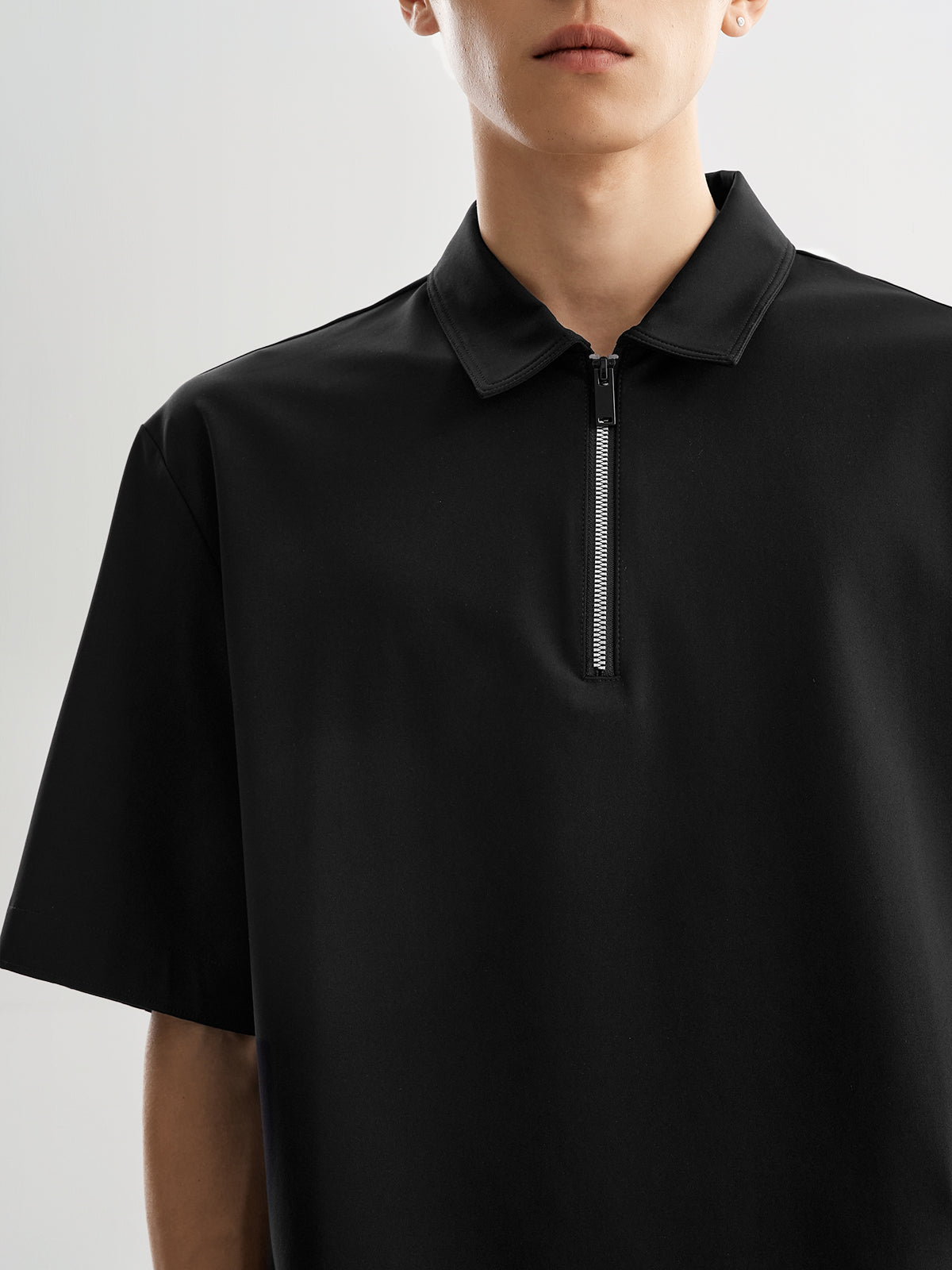 Men’s Zip Polo Shirt