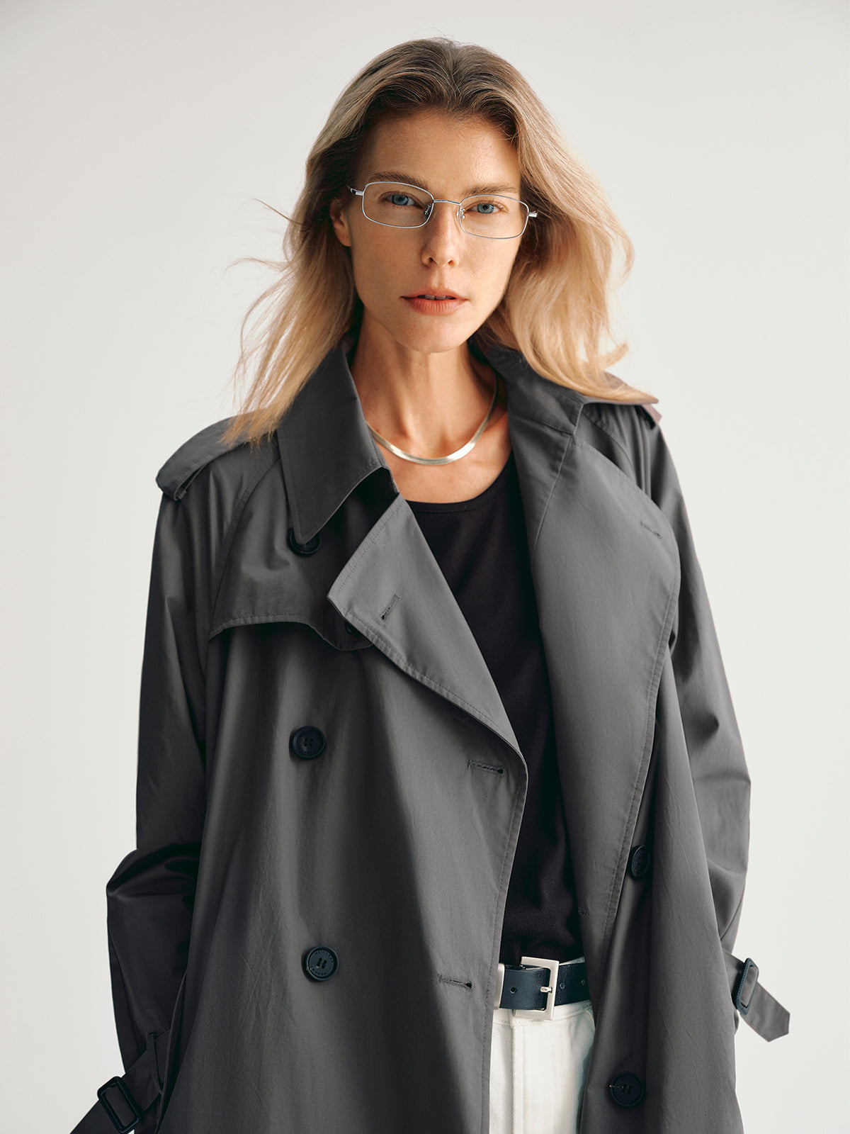 Pure Cotton Trench Coat