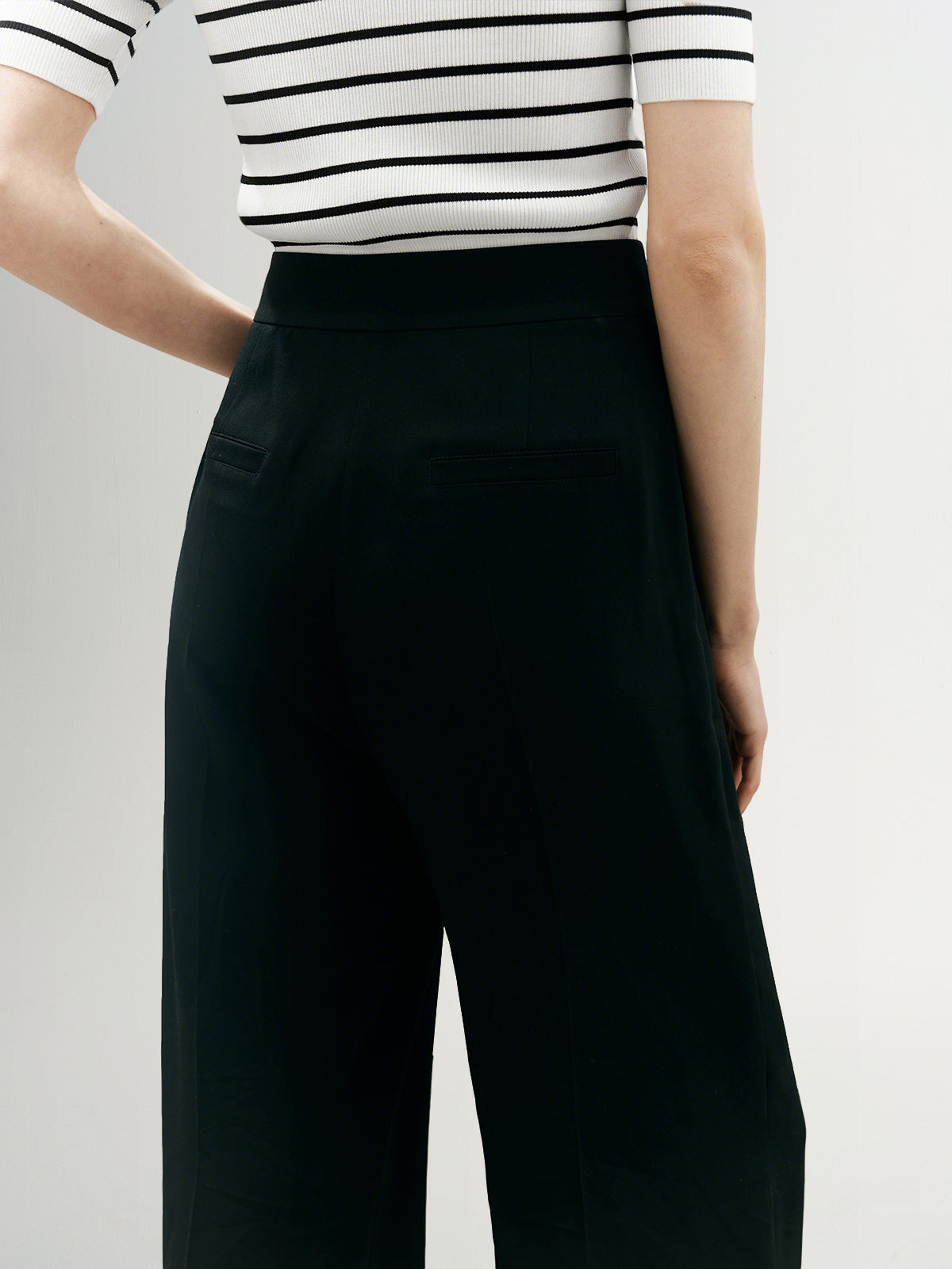 Small Leg Acetate Pants