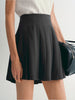 Pleated Mini Skirt
