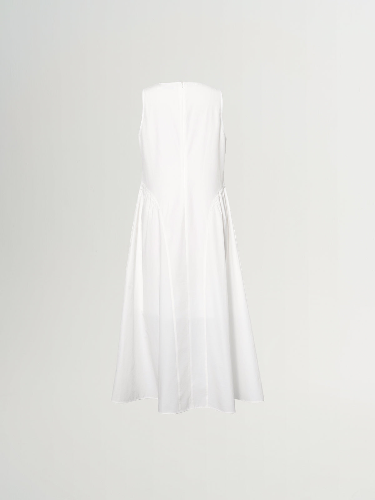 Sleeveless Asymmetrical Midi Dress