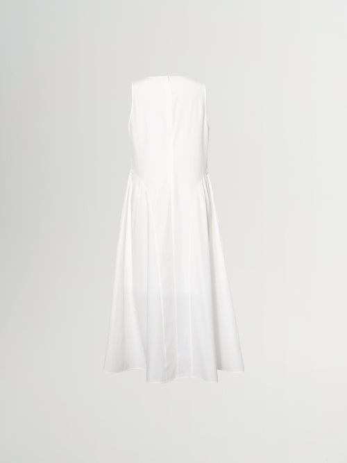 Load image 1 in gallery view. Sleeveless Asymmetrical Midi Dress