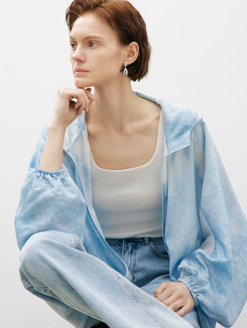 Monet Loose Fit Weight Hooded Jacket