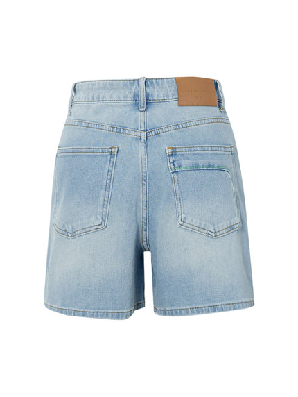 Denim Cotton Shorts