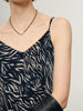 V-Neck Floral Slip Dress